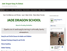 Tablet Screenshot of jadedragonschool.com